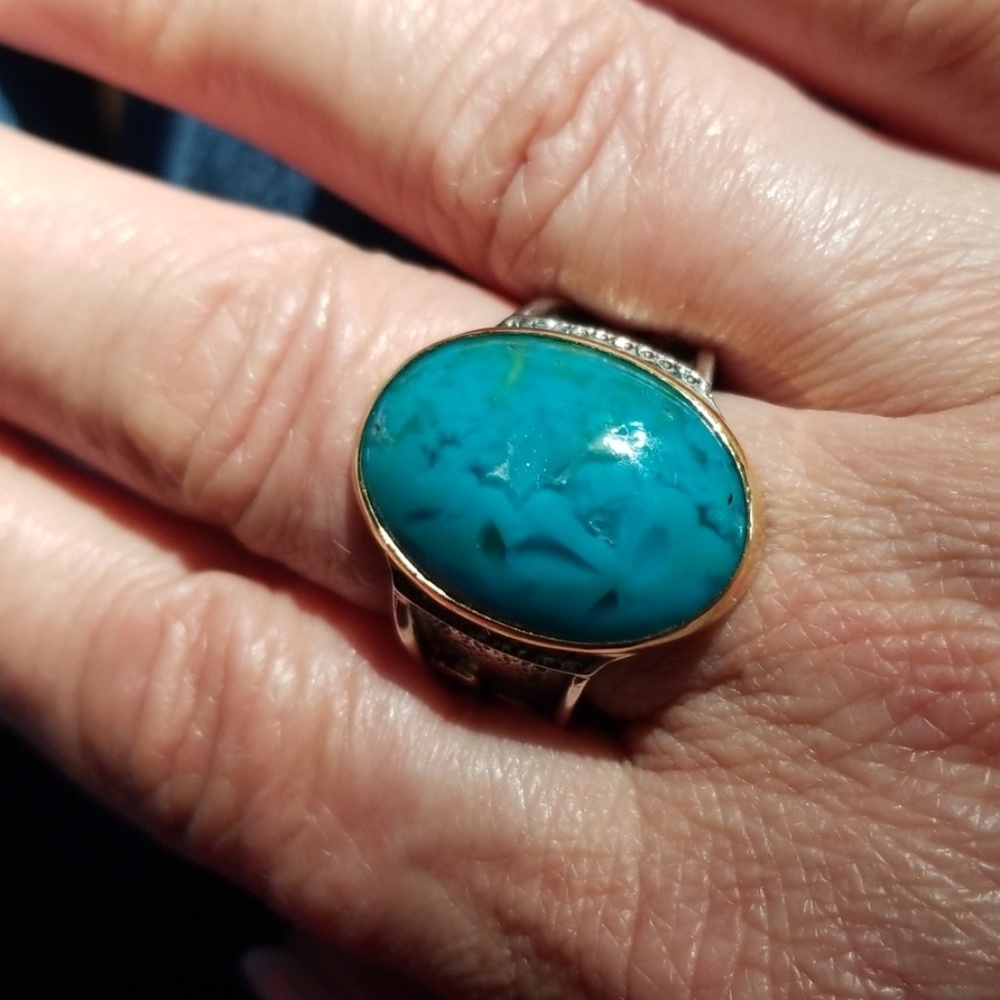 Gem Silica Duzy Chrysocolla